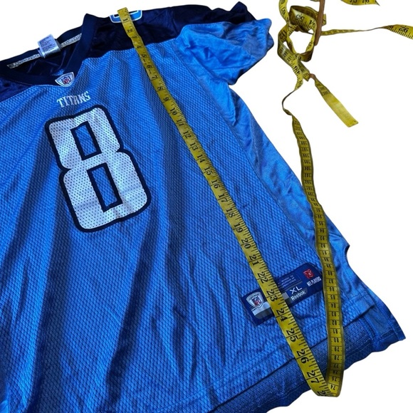 NFL Tennessee Titans Matt Hasselbeck #8 Football Jersey Sz XL Youth - Picture 8 of 9